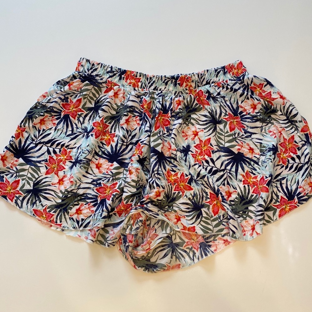 Cacique Silky Tropical Sleep Shorts 18/20